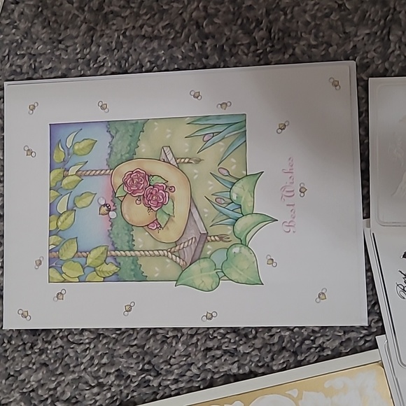 14 Wedding & Anniversary Cards & 4 mini cards, plus a few that are not pictured - Picture 7 of 8